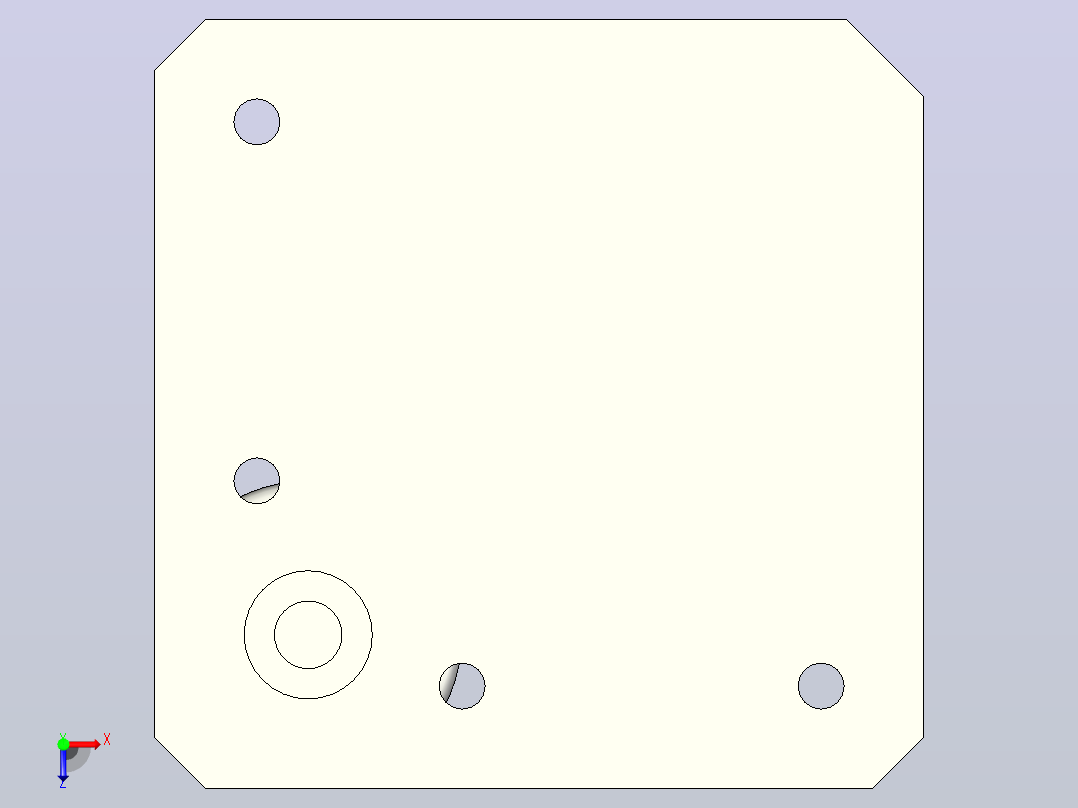脚轮CGP57-D75-NK俯视图