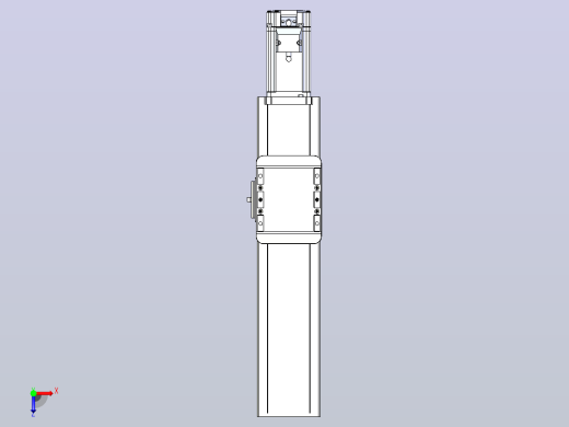 滚珠丝杠直线轴带导轨全封闭TPA-HCR-85D-1610C-L200-M-Y-P20-N3俯视缩略图