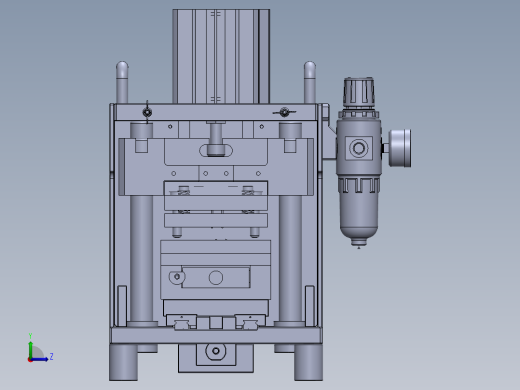 料带裁切治具左视缩略图