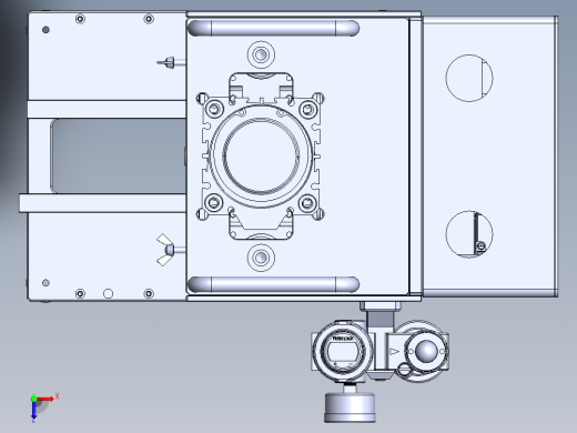 料带裁切治具俯视缩略图