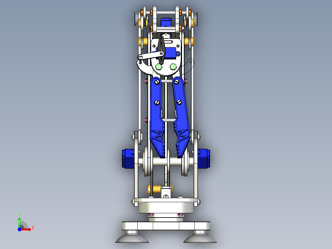 robotic-arm-with-gripper前视图
