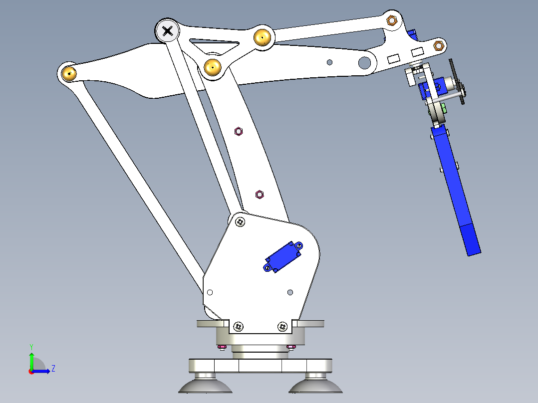 robotic-arm-with-gripper左视图