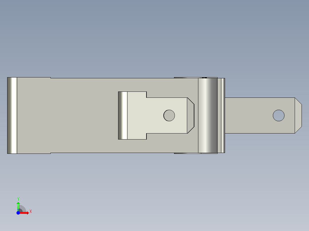 solidworks 小滚轮开关前视图