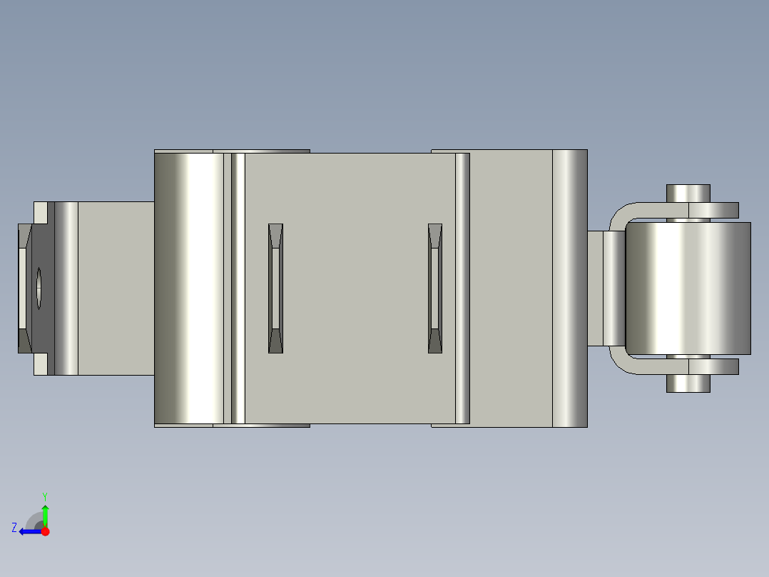solidworks 小滚轮开关右视图