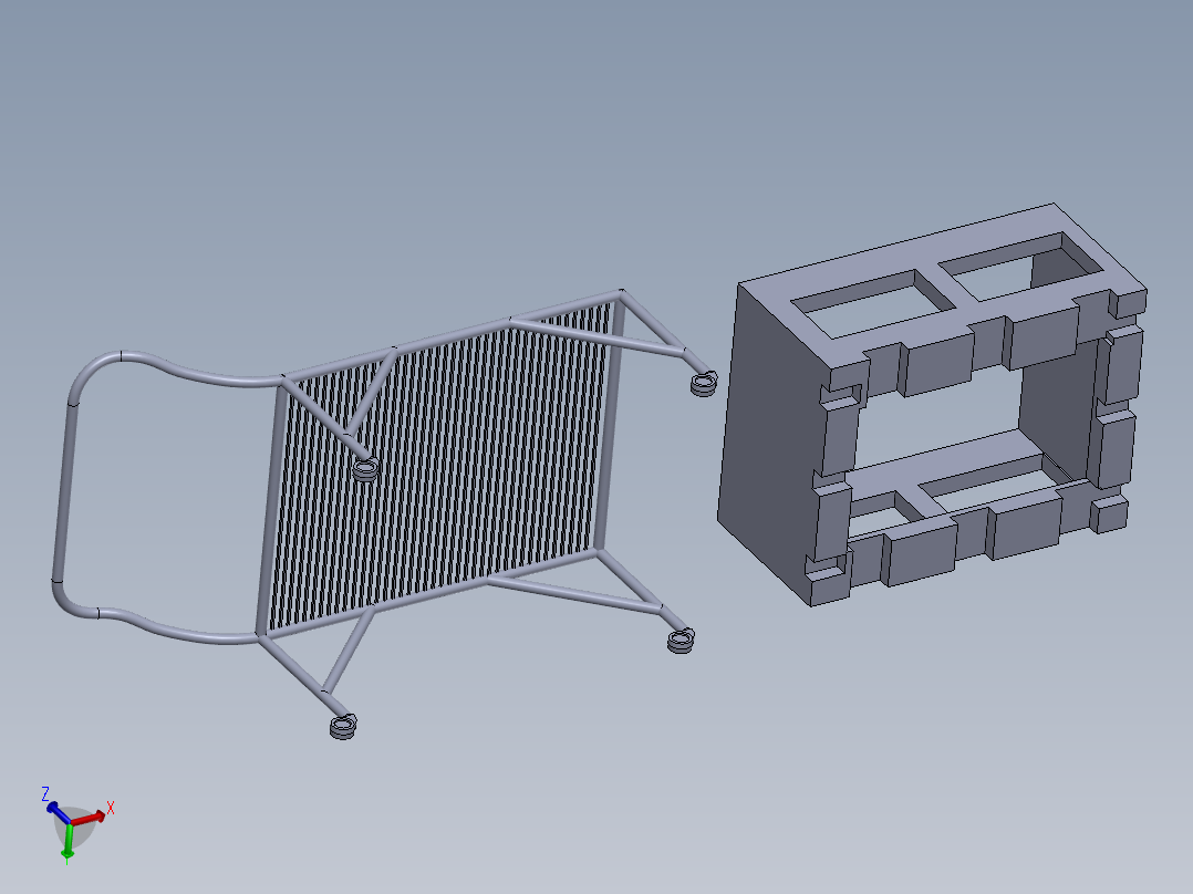 移动烧烤架（SW2014