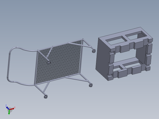 移动烧烤架（SW2014