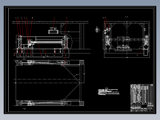 自动风门的设计【5张CAD图纸包含CAD图纸和说明文档参考