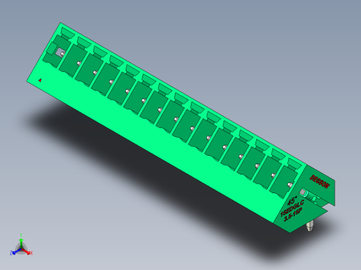 DEGSON 15EDG 系列 3.5mm 插拔式接线端子 FullPack-15EDGLC-3.5-15P-14-00AH