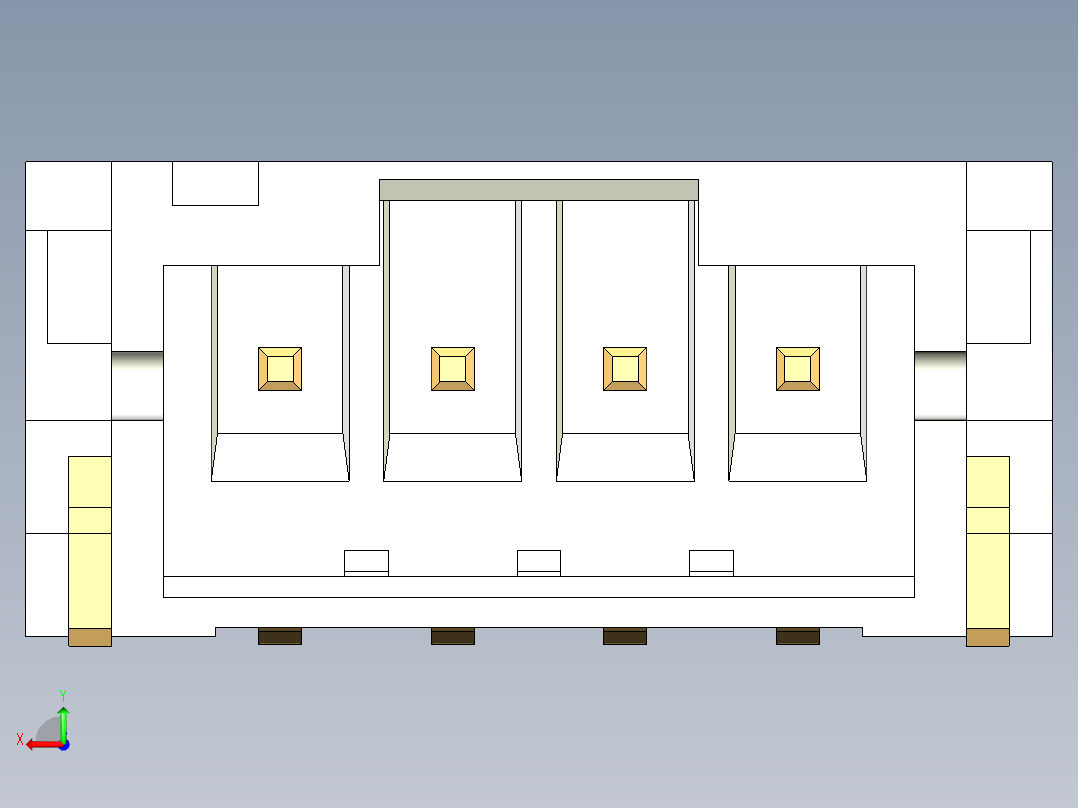 JST-S4B-PH-SM4-TB后视图