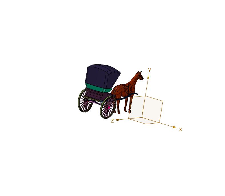运动休闲迷你观光马车