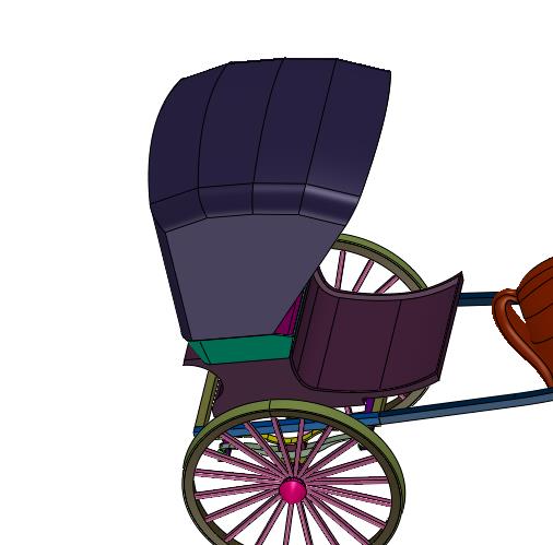 运动休闲迷你观光马车