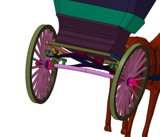 运动休闲迷你观光马车缩略图