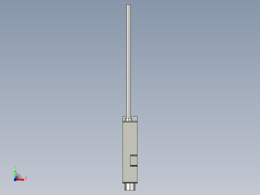 基恩士FS2-60G_kc图纸模型前视缩略图
