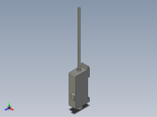 基恩士FS2-60G_kc图纸模型正等轴测缩略图