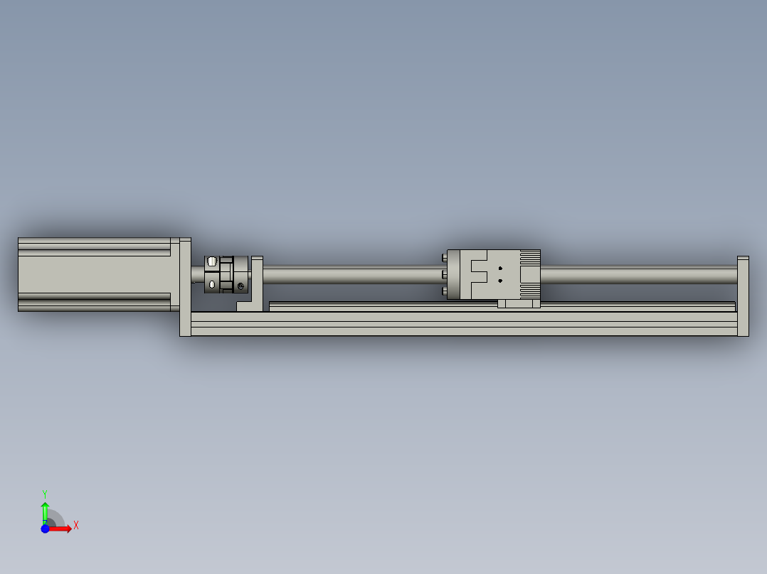 模组FSK40-L10C7-BC-T40（300行程）前视图