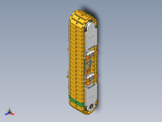 可弯曲转向的履带轮