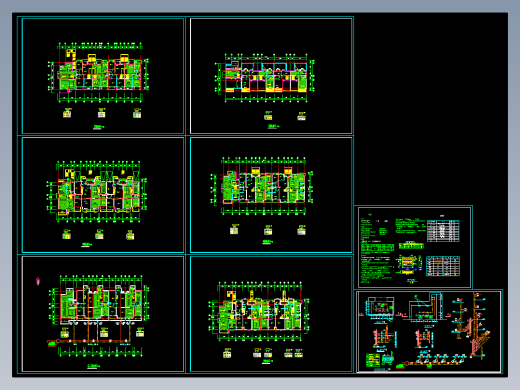 室内采暖工程设计图