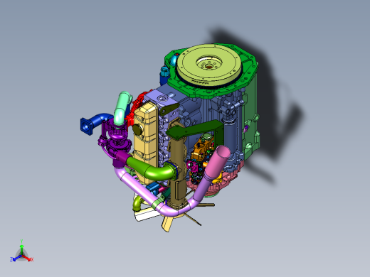 东方红拖拉机增压发动机
