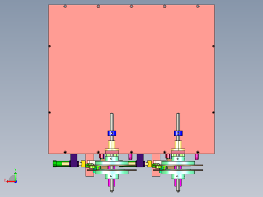 小家电控制板变压器缠绕胶带机后视缩略图