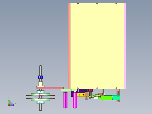 小家电控制板变压器缠绕胶带机左视缩略图