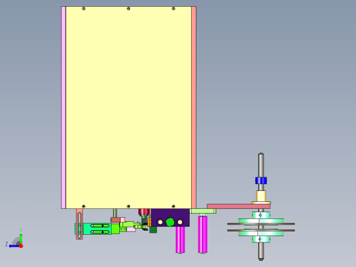 小家电控制板变压器缠绕胶带机右视缩略图