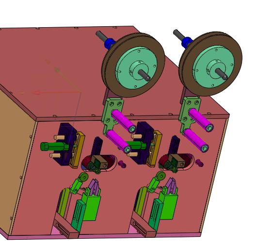 小家电控制板变压器缠绕胶带机