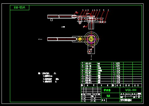手动弯管机（全套CAD图纸） 机械设计CAD图纸DWG图纸2D图纸