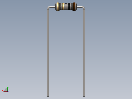 电容器 二极管 电阻器-Resistor 1 Ohm后视缩略图
