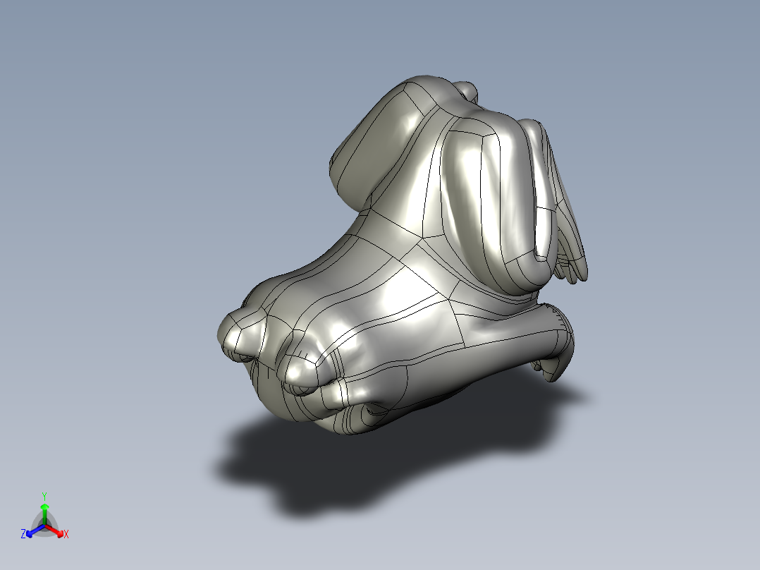 可爱的青蛙喷泉正等轴测图
