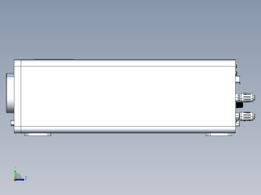 功率放大器7左视图