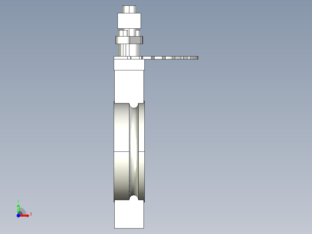 阀门模型-______(SNJ)前视图
