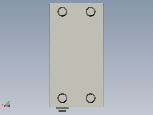 基恩士CV-R11amp_kc图纸模型后视缩略图