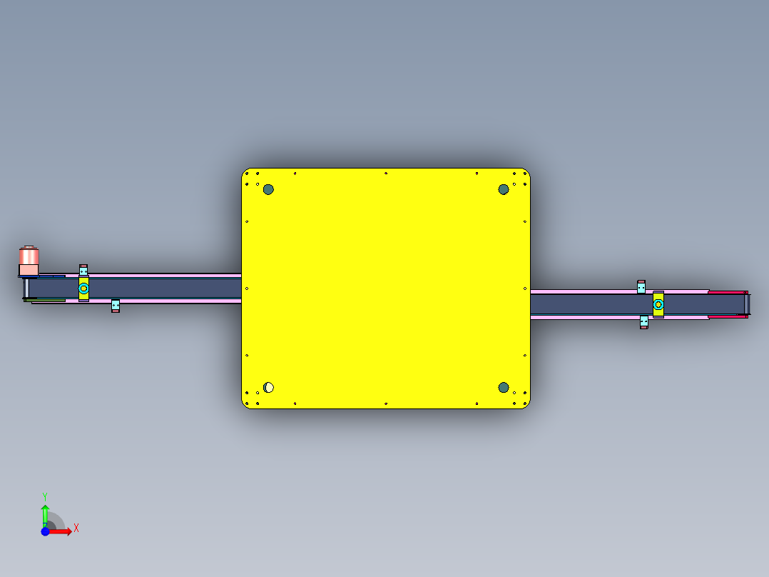 酒瓶个性包装图案印机前视图