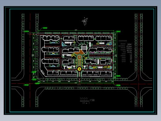 住宅小区总平面规划图