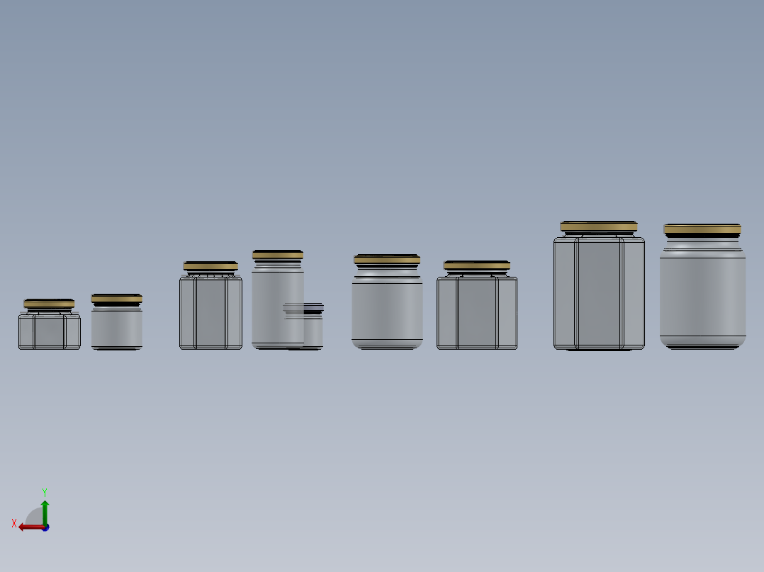 瓶盖、盖子(61)后视图