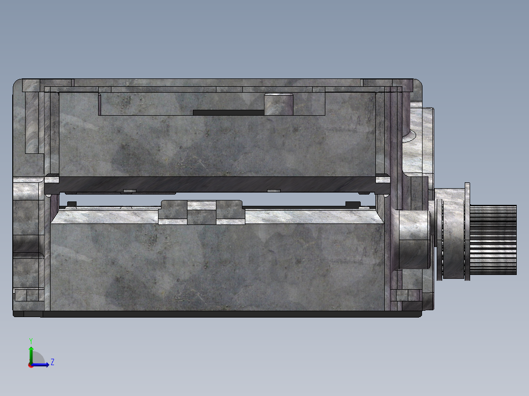卡片分拣机sw18可编辑左视图