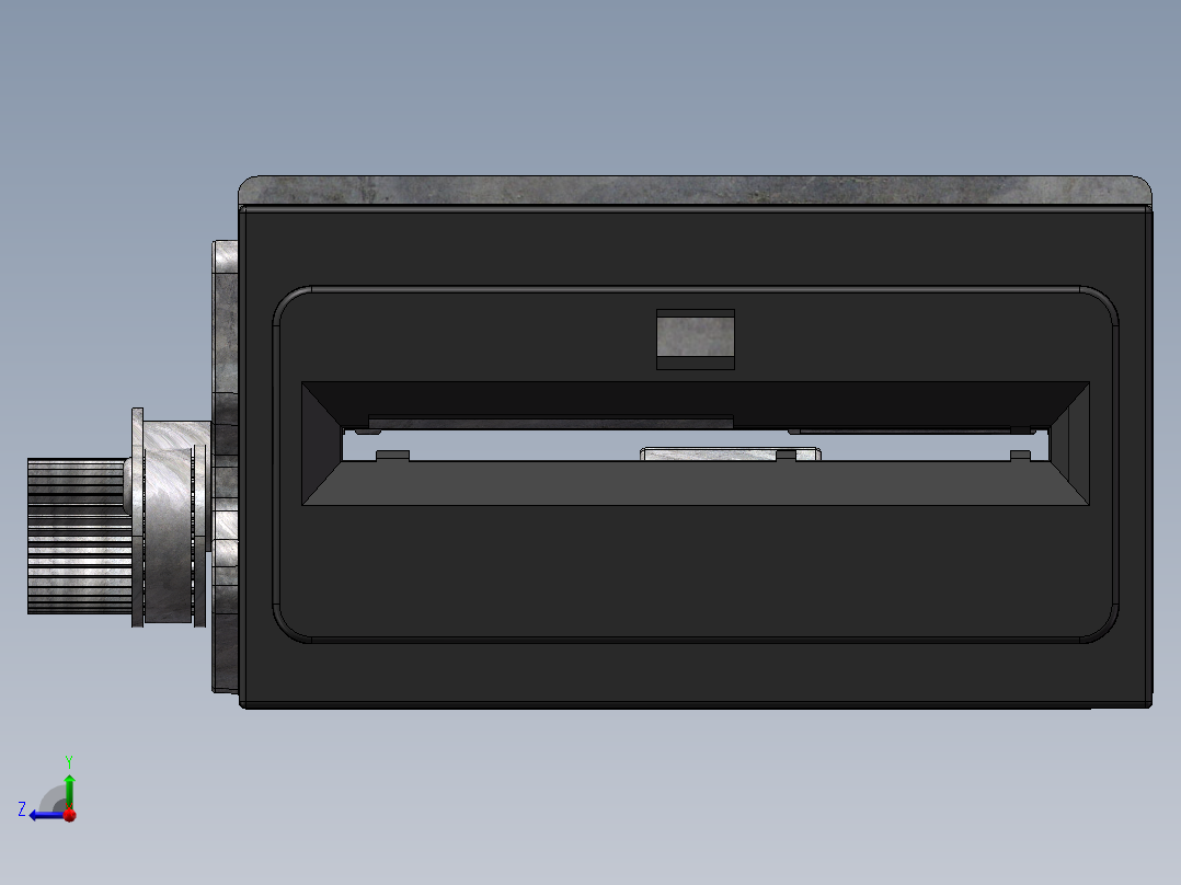卡片分拣机sw18可编辑右视图