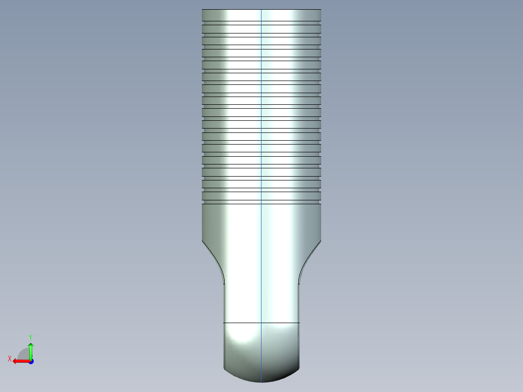 拖把柄帽装配图零件图cad图后视图