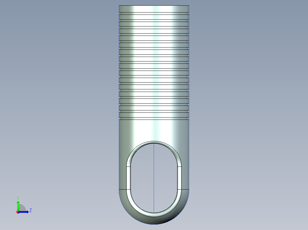 拖把柄帽装配图零件图cad图左视图