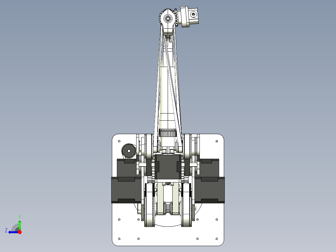 6轴机械臂==1556114==100右视图