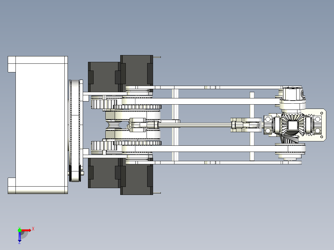6轴机械臂==1556114==100俯视图