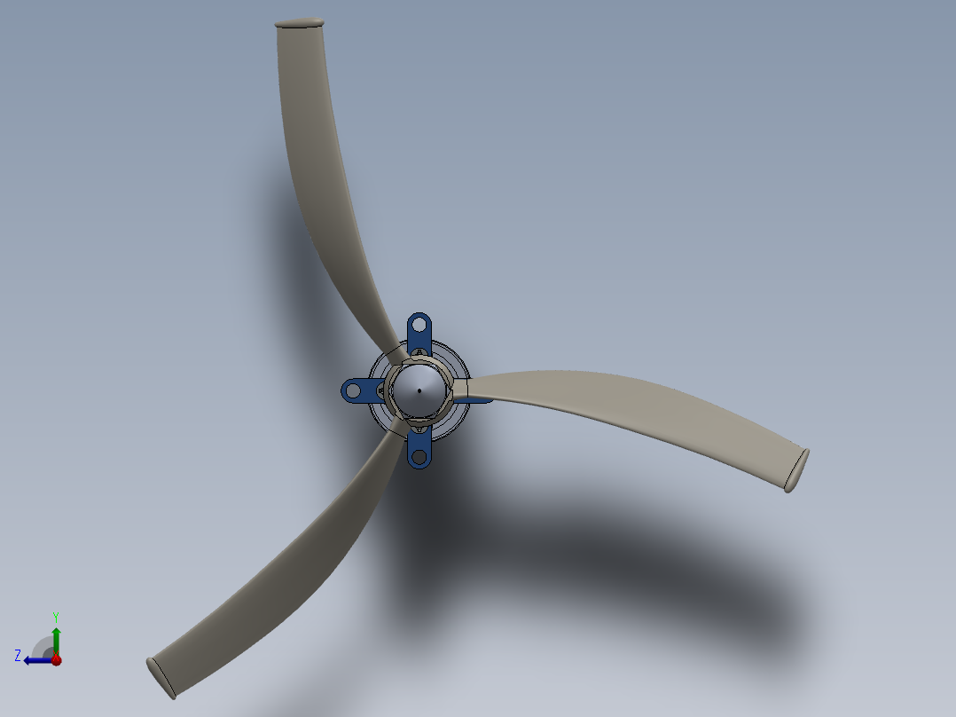 螺旋桨(33)右视图