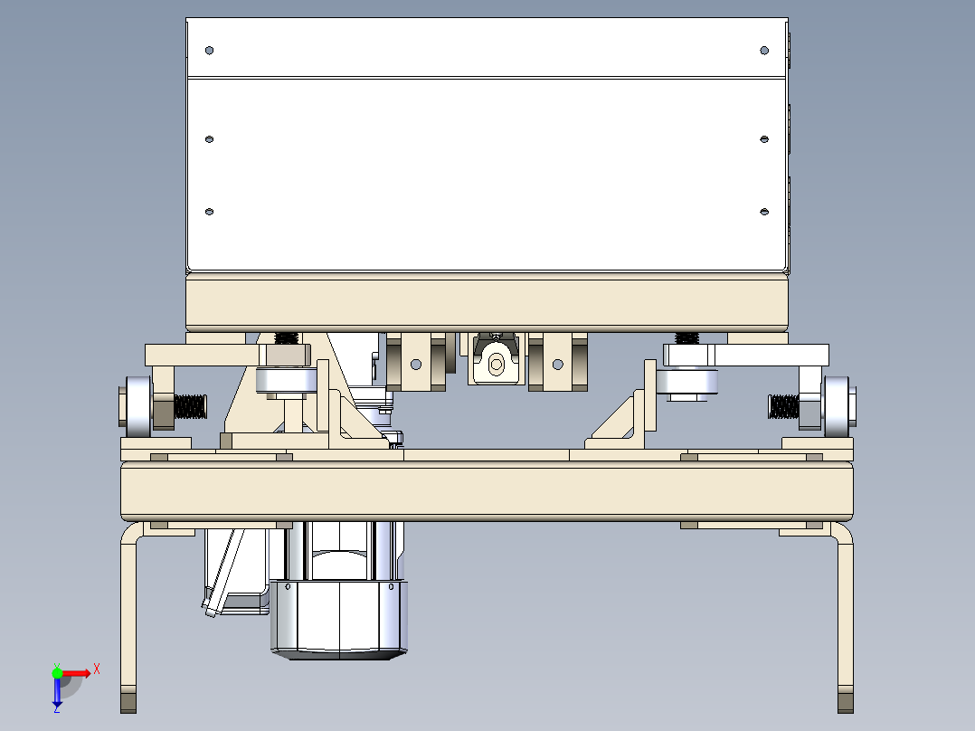 B3003890-废料振动器俯视图