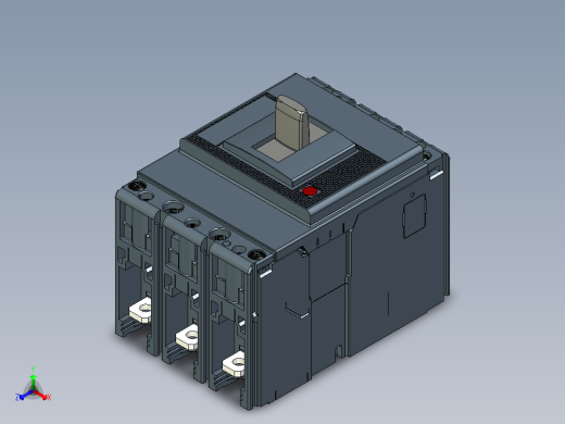 ABB 塑壳断路器 SACE Tmax XT2正等轴测缩略图