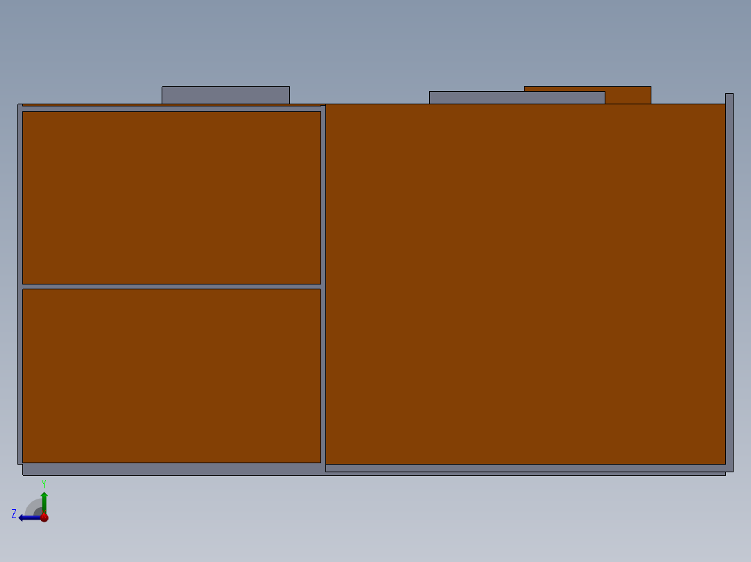 计算机办公室13右视图