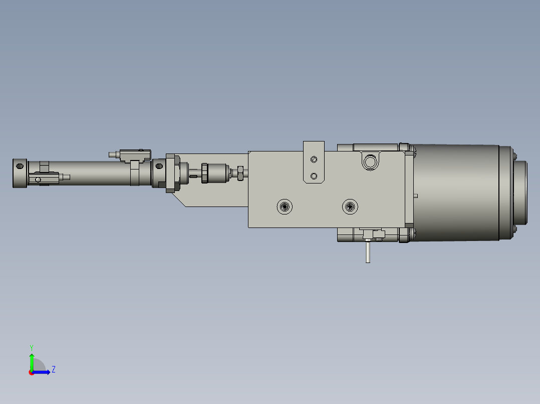 提升机皮带线左视图