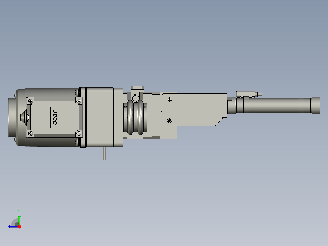 提升机皮带线右视图