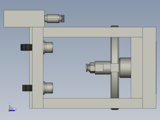 长边吸盘总装配左视缩略图