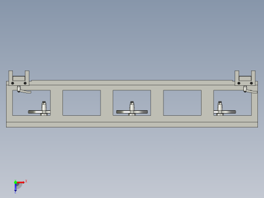 长边吸盘总装配俯视缩略图