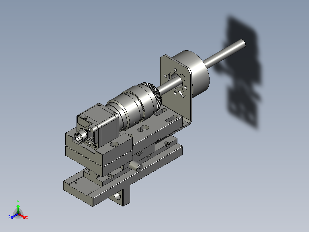 M077-CCD总装主视图